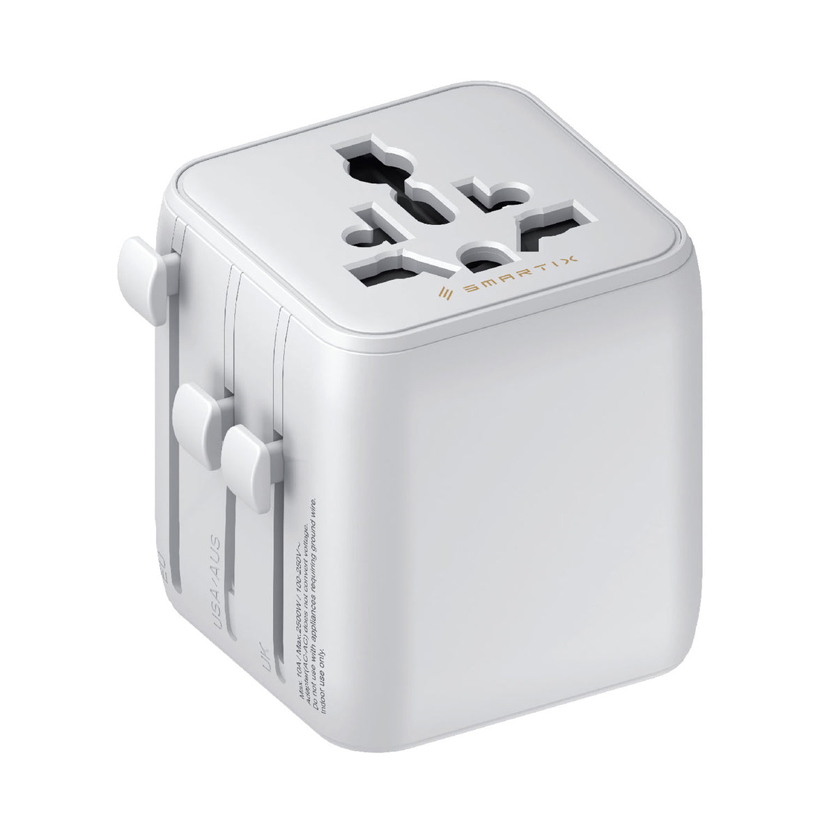 Smartix Premium 2-in-1 Universal Travel Adaptor
