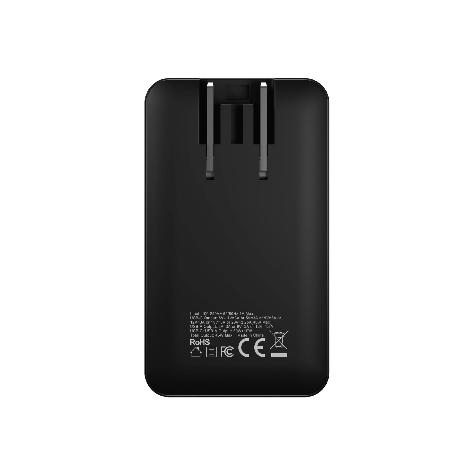 Smartix Premium Slim 45W GaN Wall Adaptor