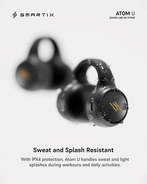 Premium Open-Ear Clip-On Wireless Earbuds - Atom U