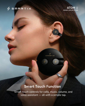 Premium Open-Ear Clip-On Wireless Earbuds - Atom U