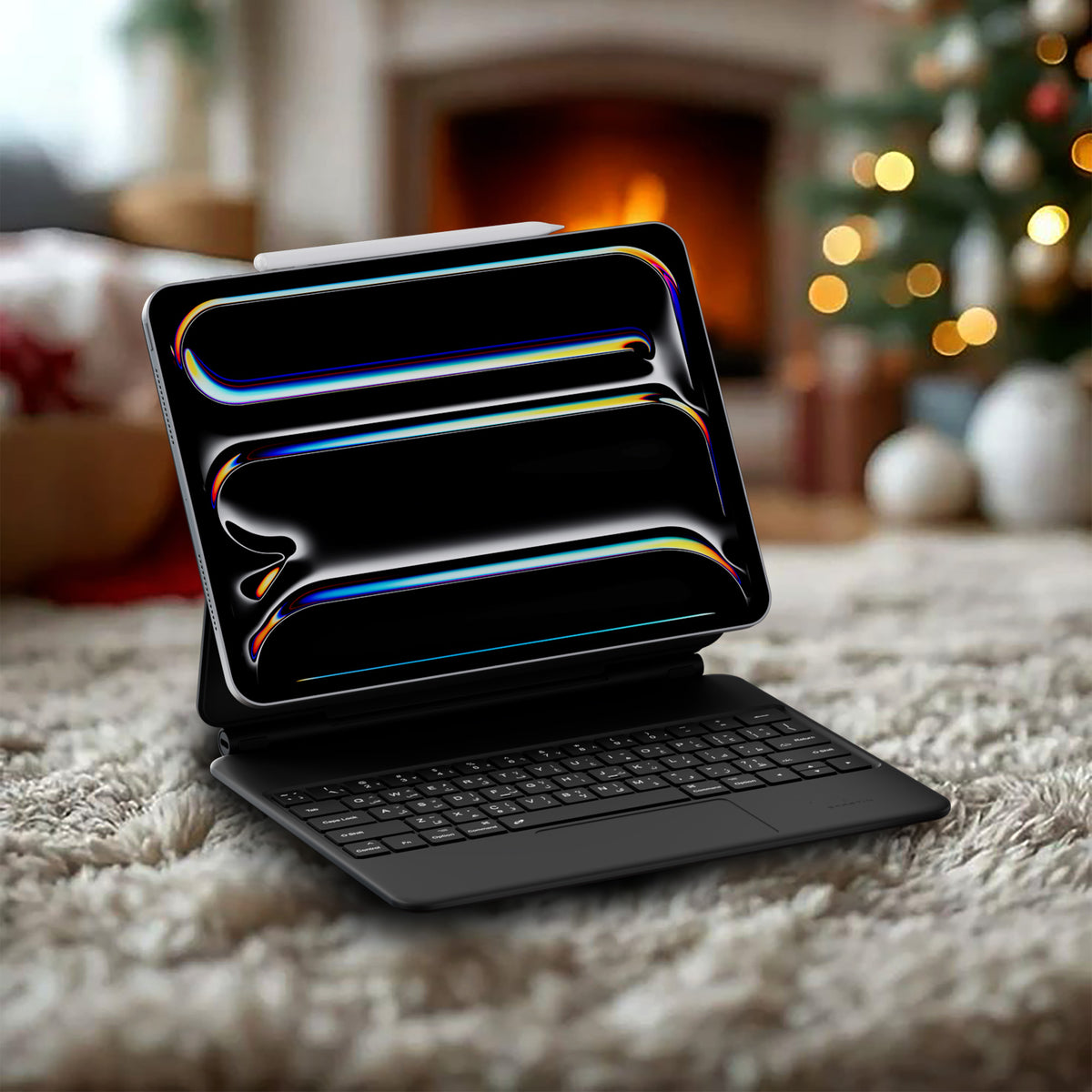 Ultimate Bundle for your iPad-Keyboard Case + Pencil