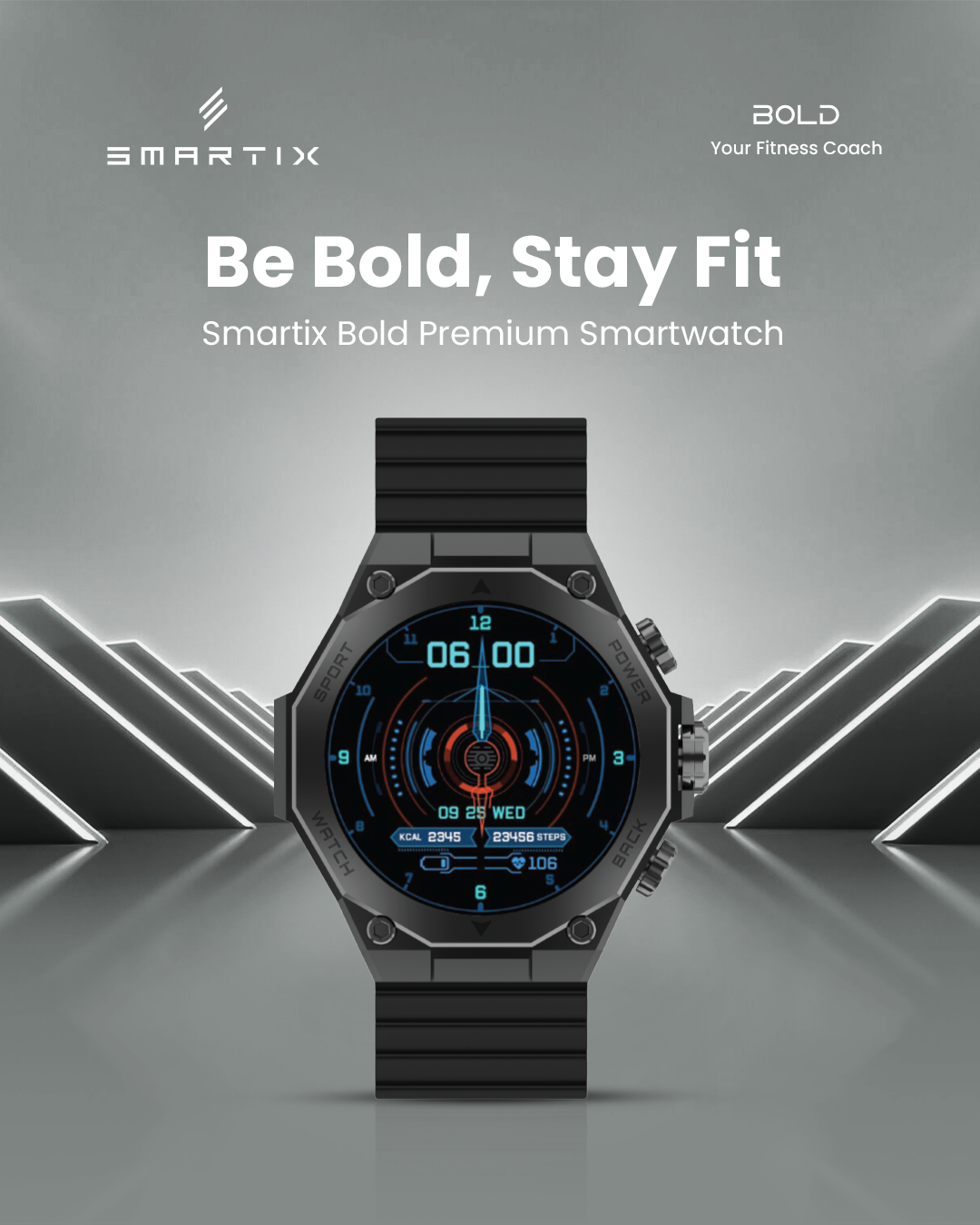Smartix Bold Premium Smart Watch
