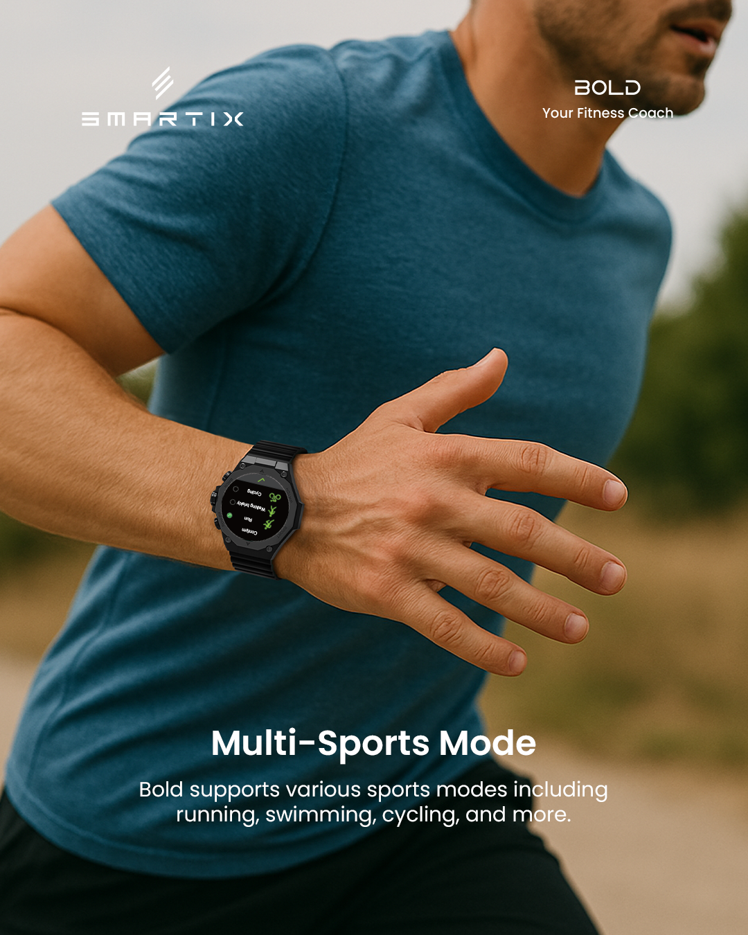 Smartix Bold Premium Smart Watch