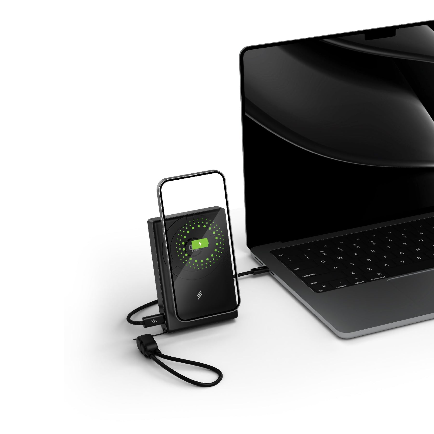 MagCool Qi2 25W Magnetic Wireless 10000mAh Power Bank Smart Infocom Computer Electric Accessories Trading L. L. C