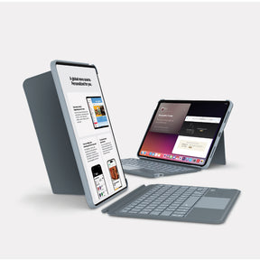 Smartix Detachable Wireless KB with Trackpad for iPad Air 13" M2 & Pro 12.9" 6th Gen + iPad Pencil