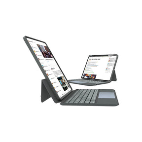 Smartix Detachable Wireless KB with Trackpad for iPad Air 13" M2 & Pro 12.9" 6th Gen