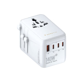 Smartix Premium  6-in-1 GaN International 140W Travel Adaptor