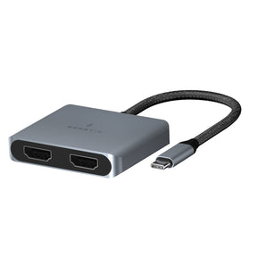 Dual HDMI Hub with Cable