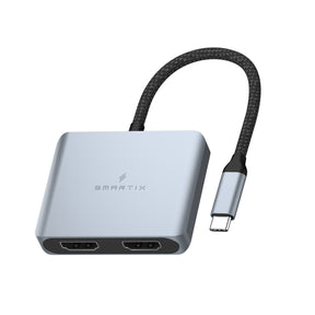 Dual HDMI Hub with Cable