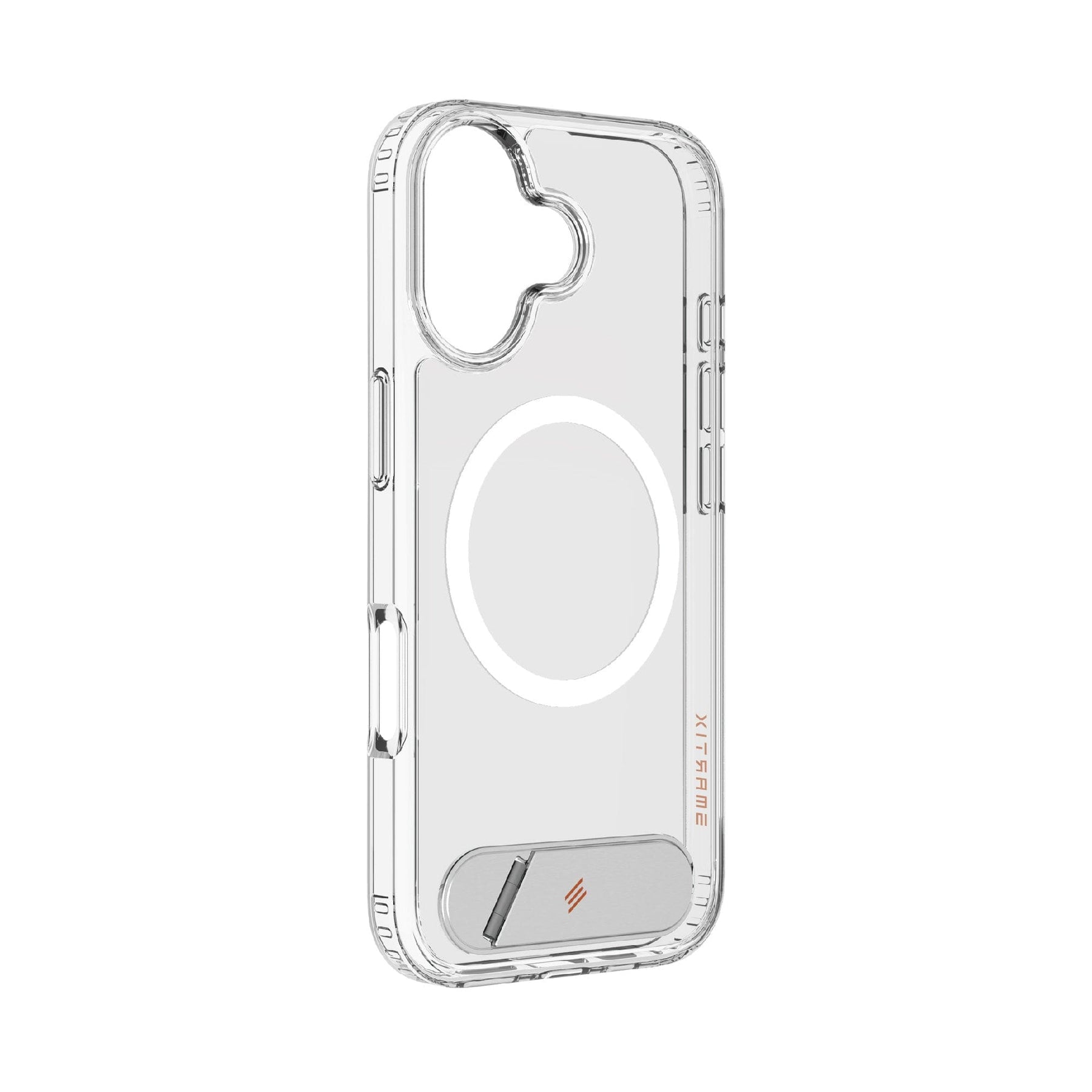 iPhone 17 Ultra Clear Kick Stand Case