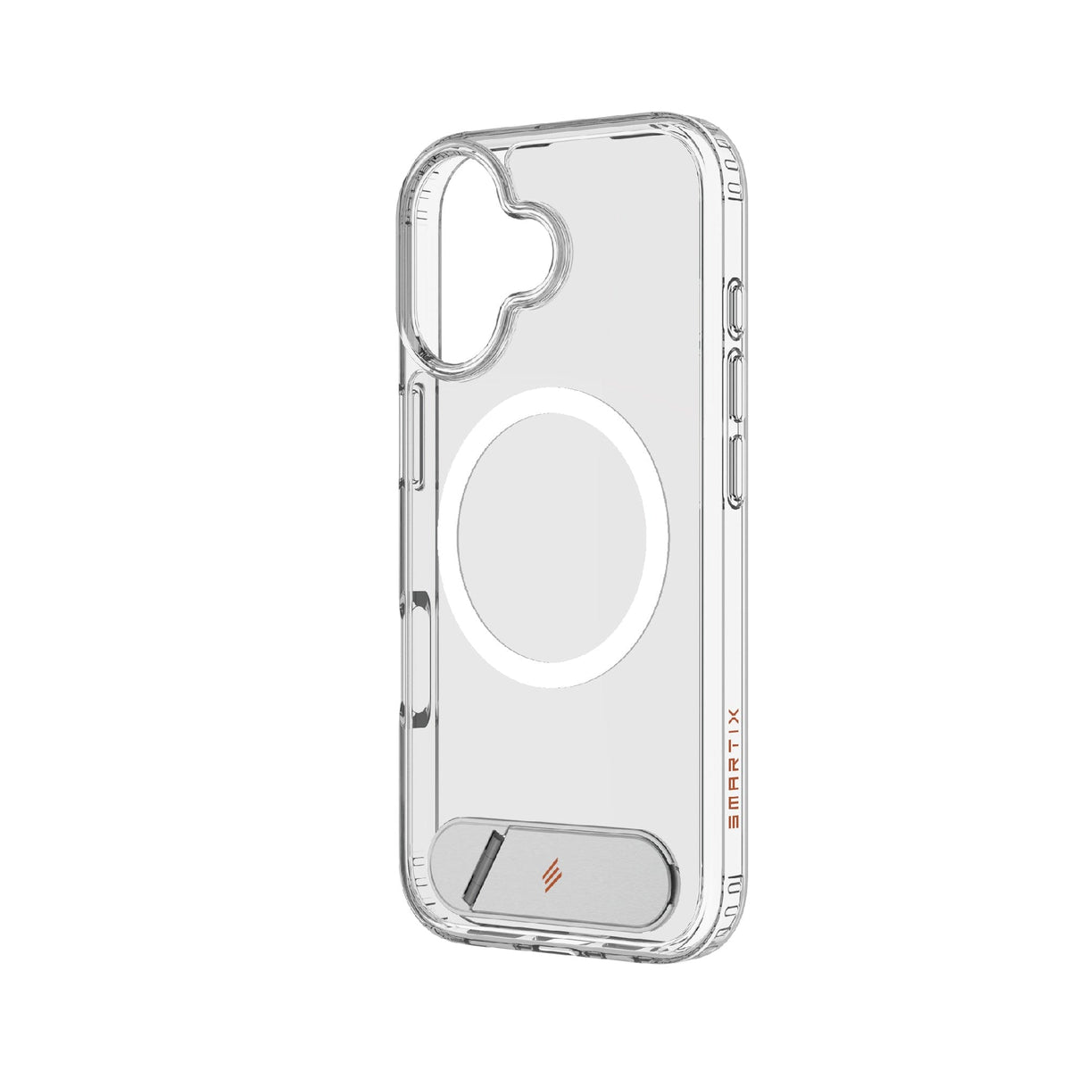 iPhone 17 Ultra Clear Kick Stand Case