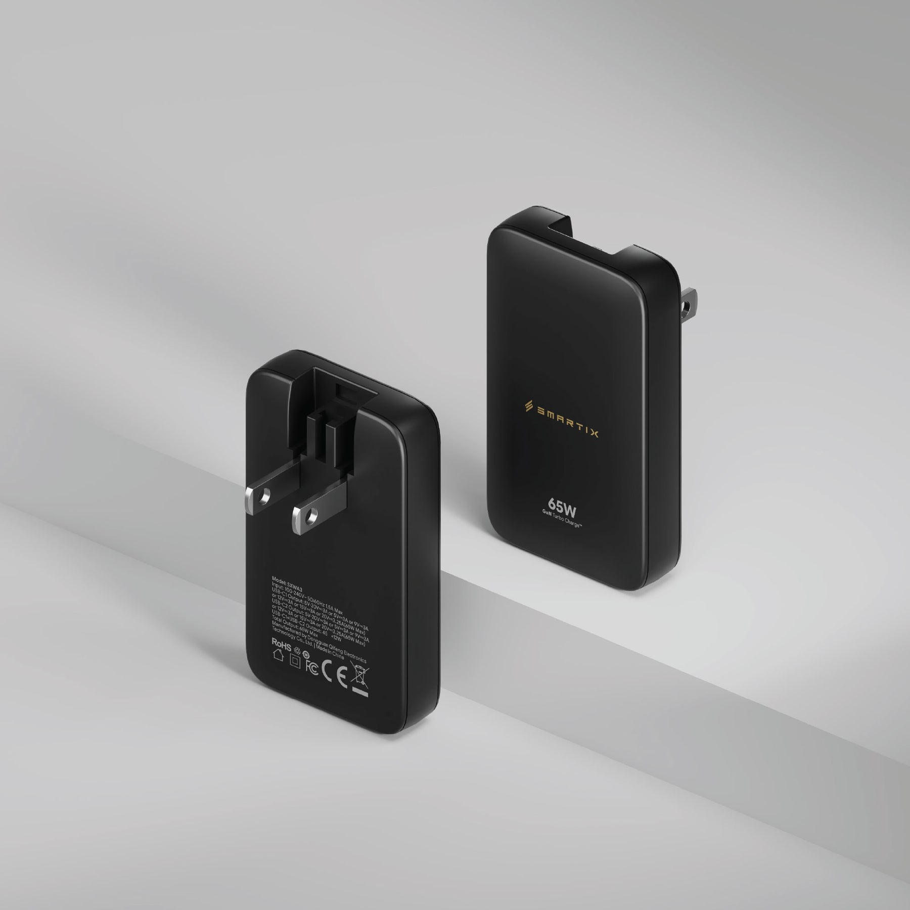 Smartix Premium Slim 65W GaN Wall Adaptor