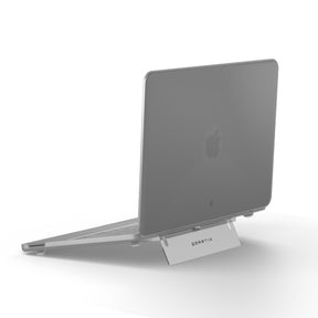 MacBook Neo 13" Frosted Transparent Shell with Stand