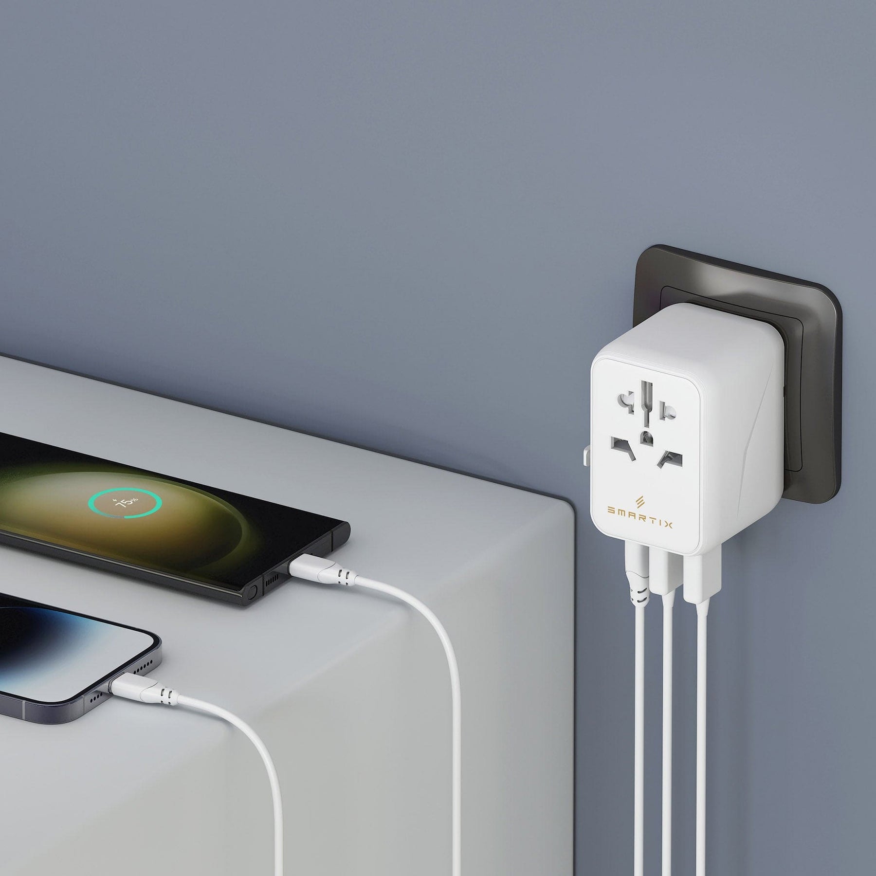 Smartix Premium 20W Travel Adapter