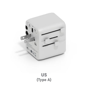 20W GaN International Travel Adaptor