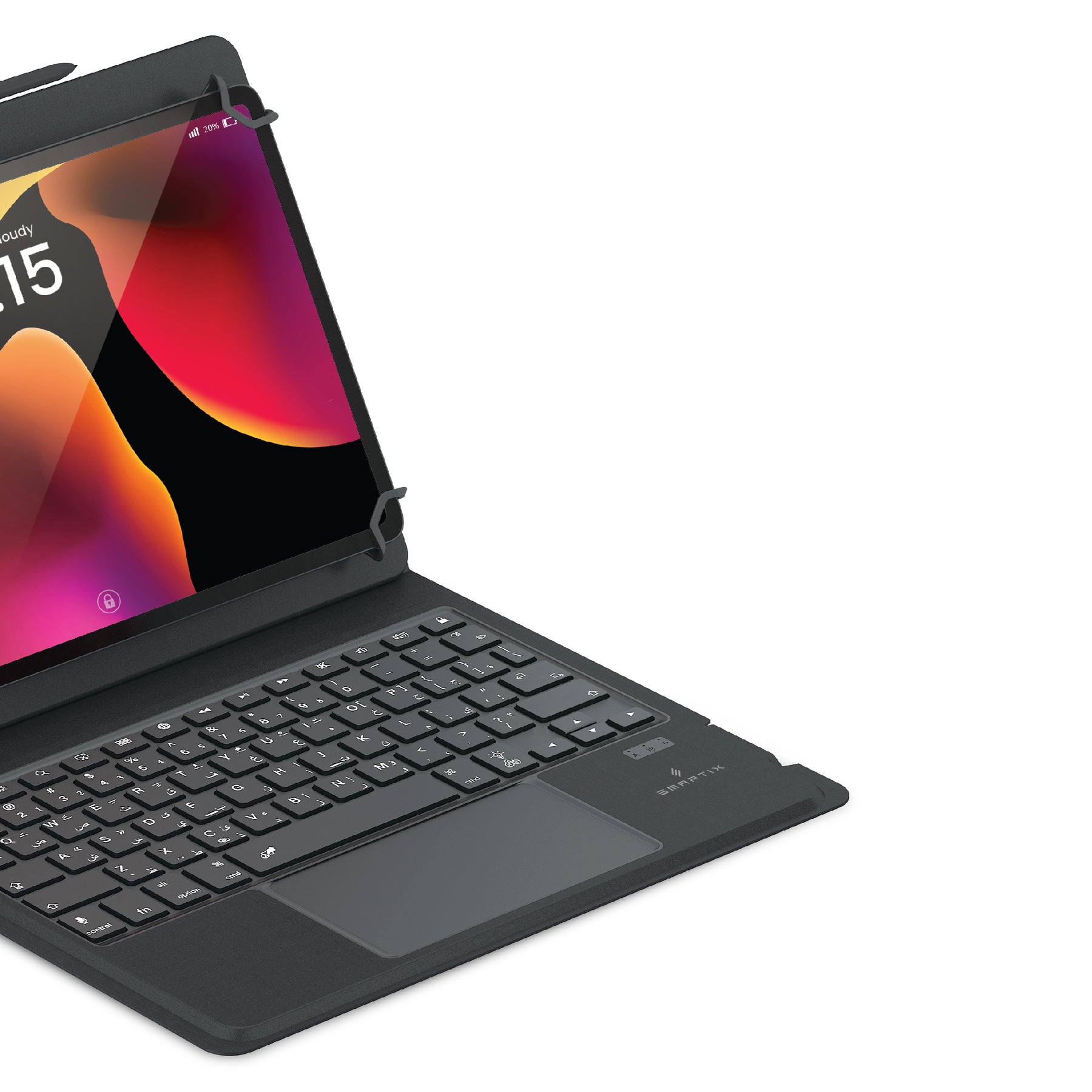 Smartix Premium Universal Rechargeable BT Tablet Keyboard
