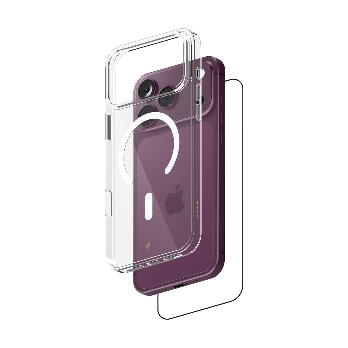 iPhone 18 Pro & Pro Max Magnetic Bundle (Magnetic Clear Case + Screen Protector)