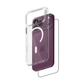 iPhone 18 Pro & Pro Max Magnetic Bundle (Magnetic Clear Case + Screen Protector)