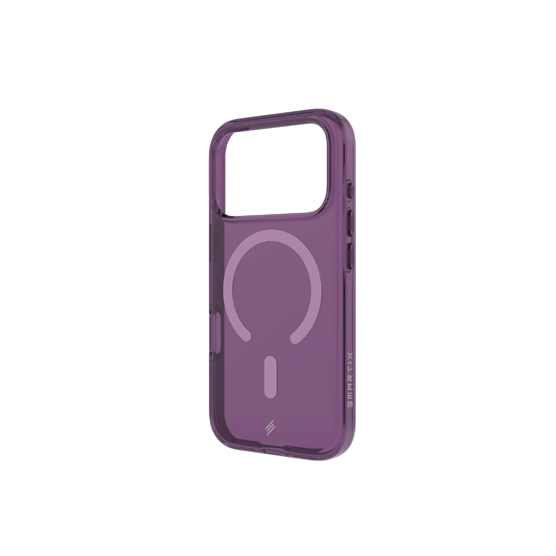 iPhone 18 Pro & Pro Max Magnetic Transparent Dark Cherry Case