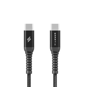 60W USB-C to USB-C Fast Charge Braided Cable