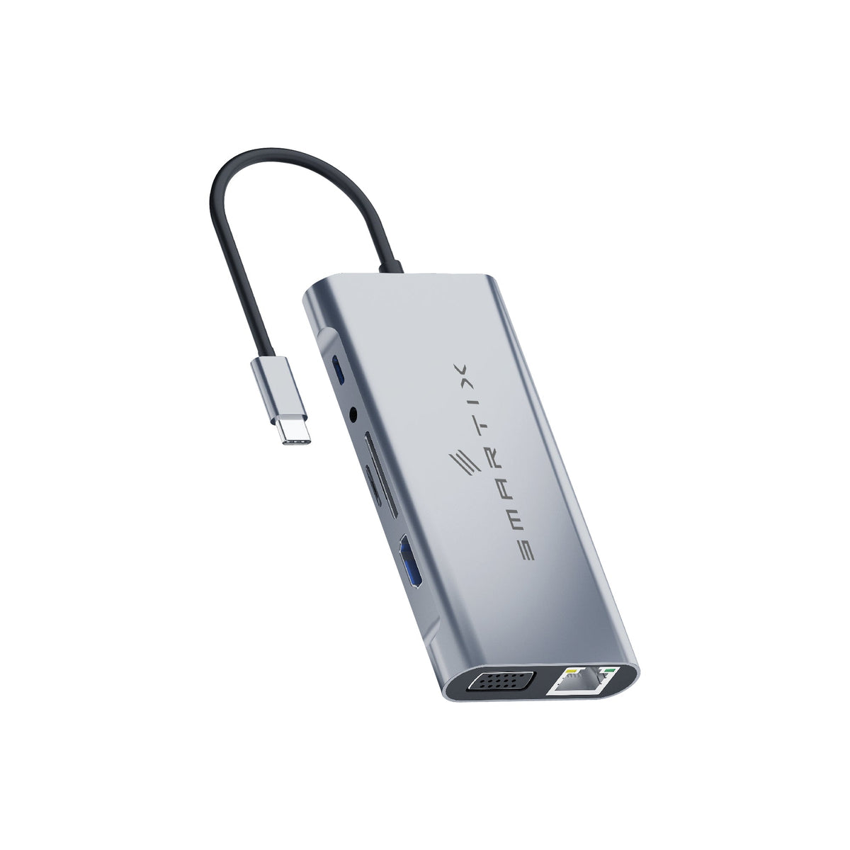 Smartix Premium 11 In 1 USB - C HUB - 100W USB - C PD - SMART INFOCOMM FZ - LLC