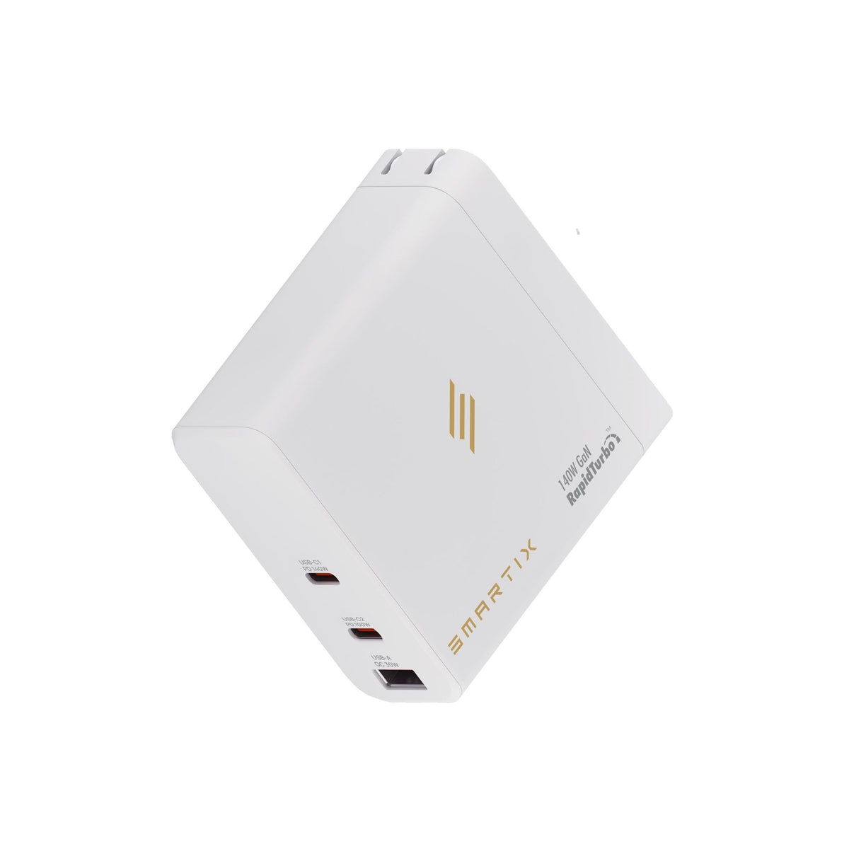 Smartix Premium 140W GaN International Travel Adapter - 1x 140W PD USB - C - SMART INFOCOMM FZ - LLC