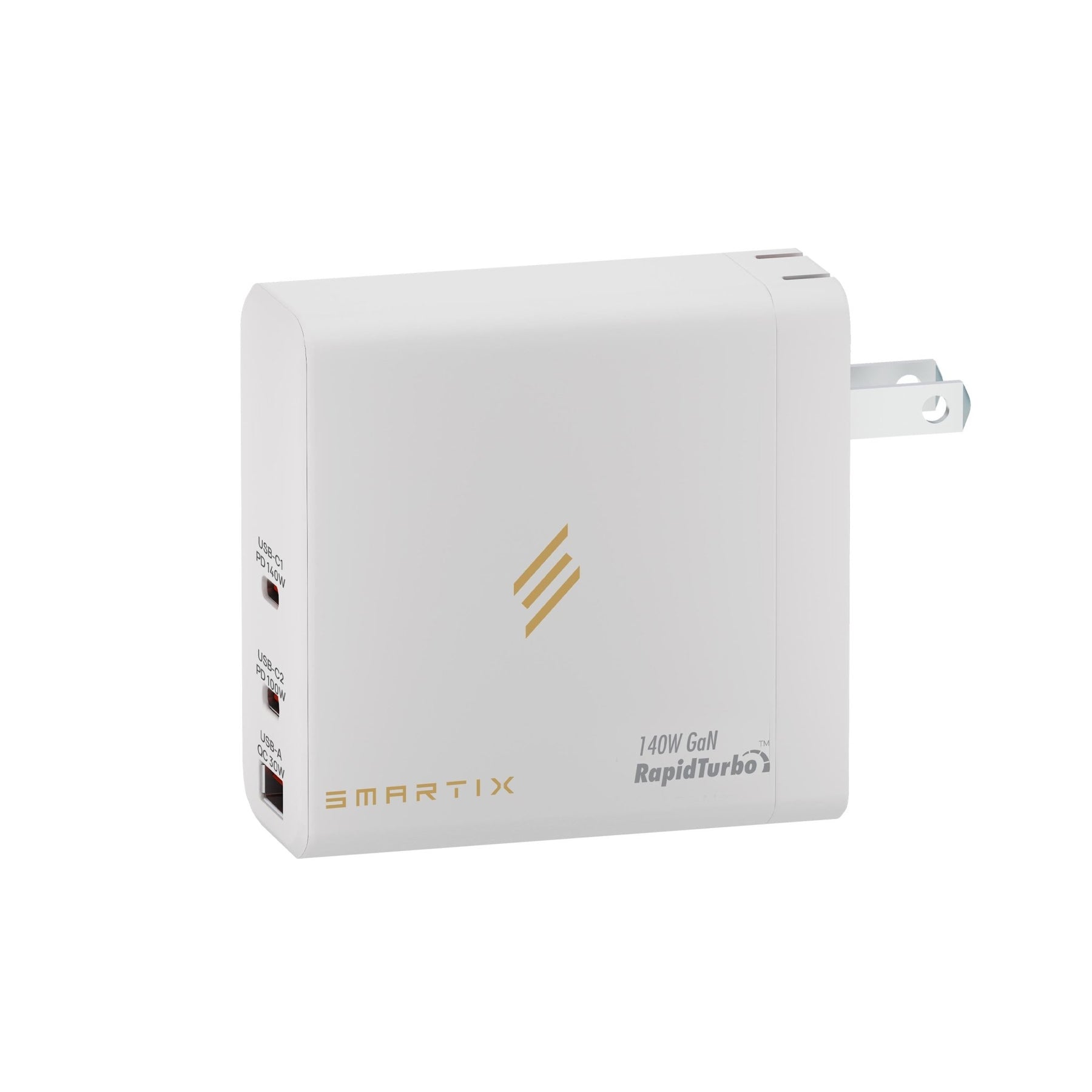 Smartix Premium 140W GaN International Travel Adapter - 1x 140W PD USB - C - SMART INFOCOMM FZ - LLC