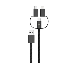 Smartix Premium 3 - in - 1 Fast Charge Cable - 27W PD For USB - C - SMART INFOCOMM FZ - LLC