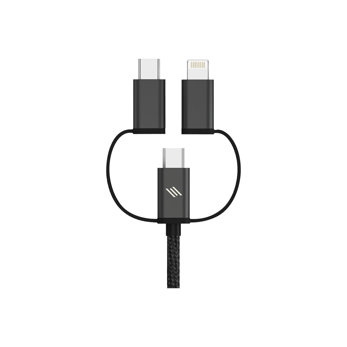 Smartix Premium 3 - in - 1 Fast Charge Cable - 27W PD For USB - C - SMART INFOCOMM FZ - LLC