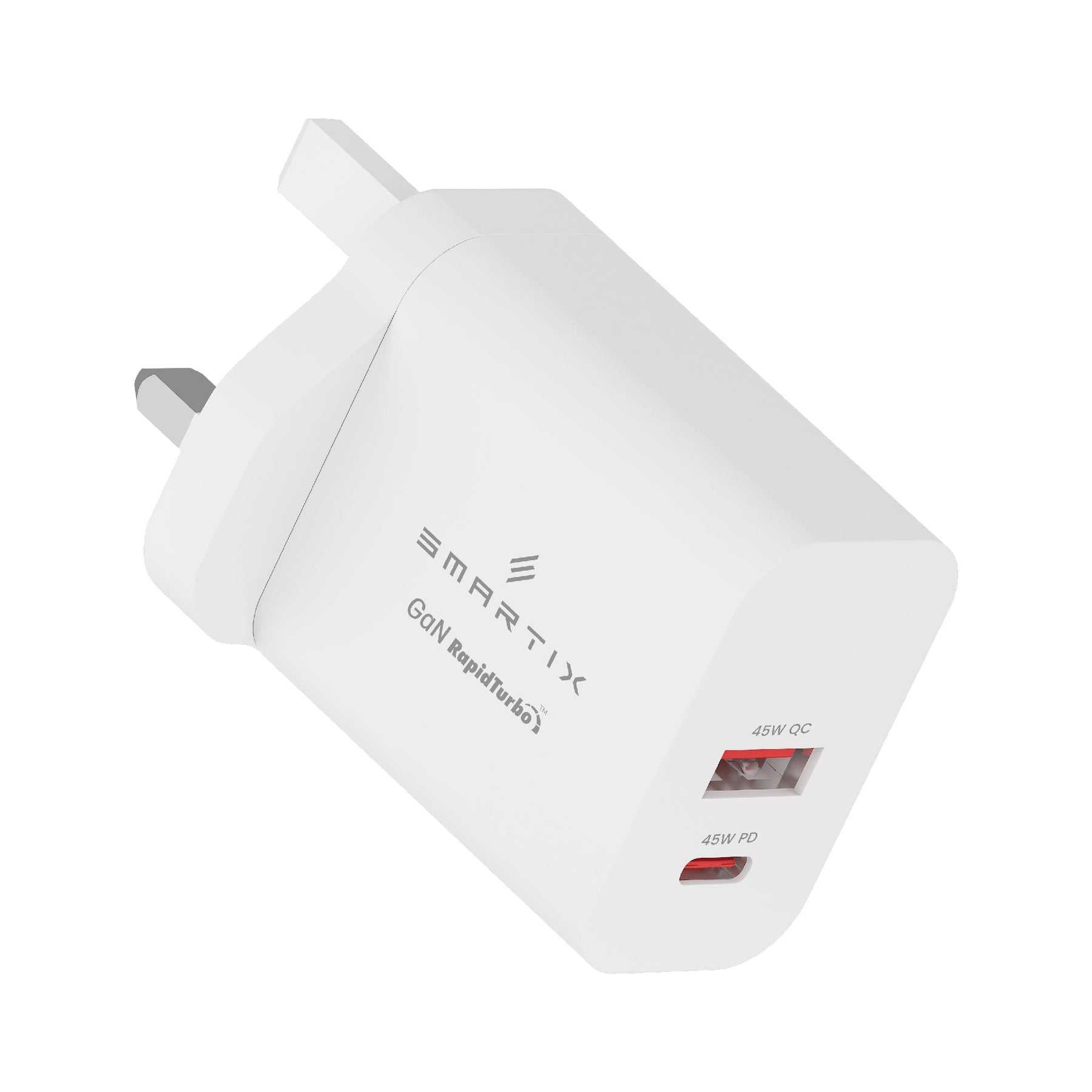 Smartix Premium 45W GaN Wall Adaptor - 45W PD for USB - C - SMART INFOCOMM FZ - LLC