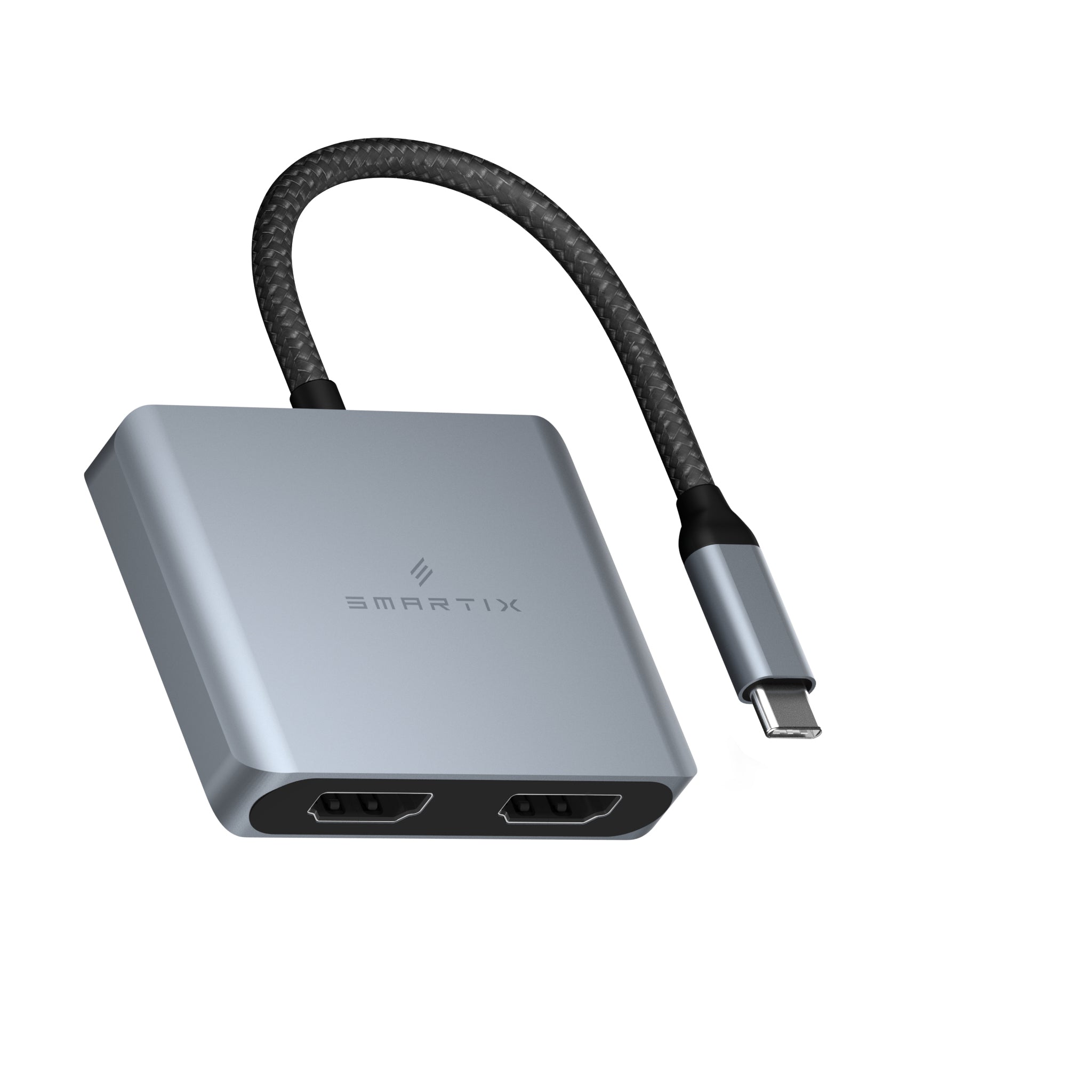 HDMI Hub with Cable – 4K HD Output, HDMI Splitter for TV, PC & Gaming