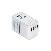 Smartix Premium International Travel Adapter 100W - 100W USB - C 3.0 PD, 2x100W USB - C PD , 2x18W USB - A QC - SMART INFOCOMM FZ - LLC